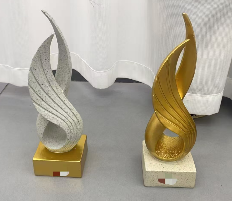 抽象雕塑艺术石头雕塑摆件家居装饰品简约现代风格