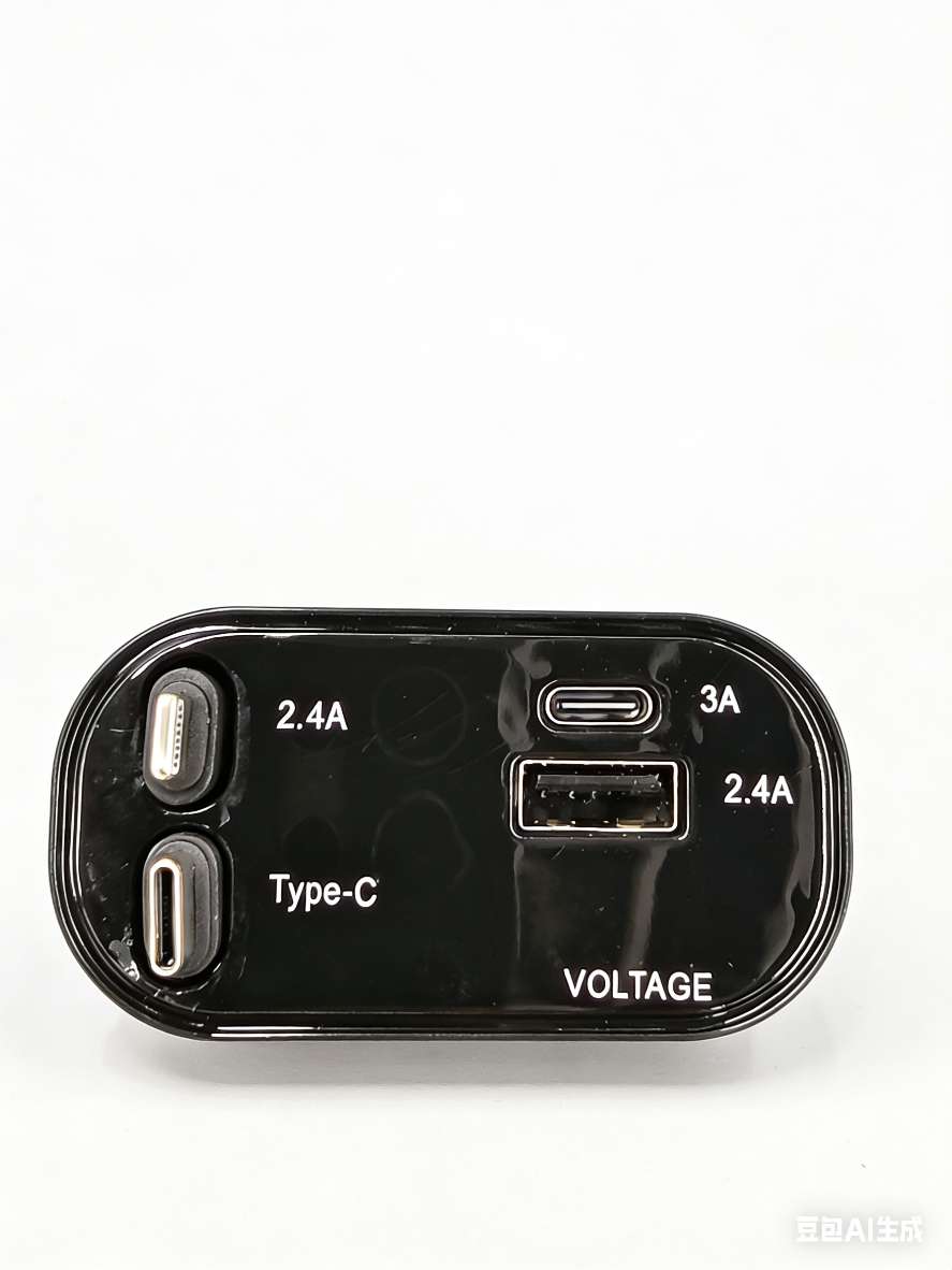 Car charger, car charger, starry sky ceiling ambient light, 12V fast charging interface, multi-port power bank Specification image