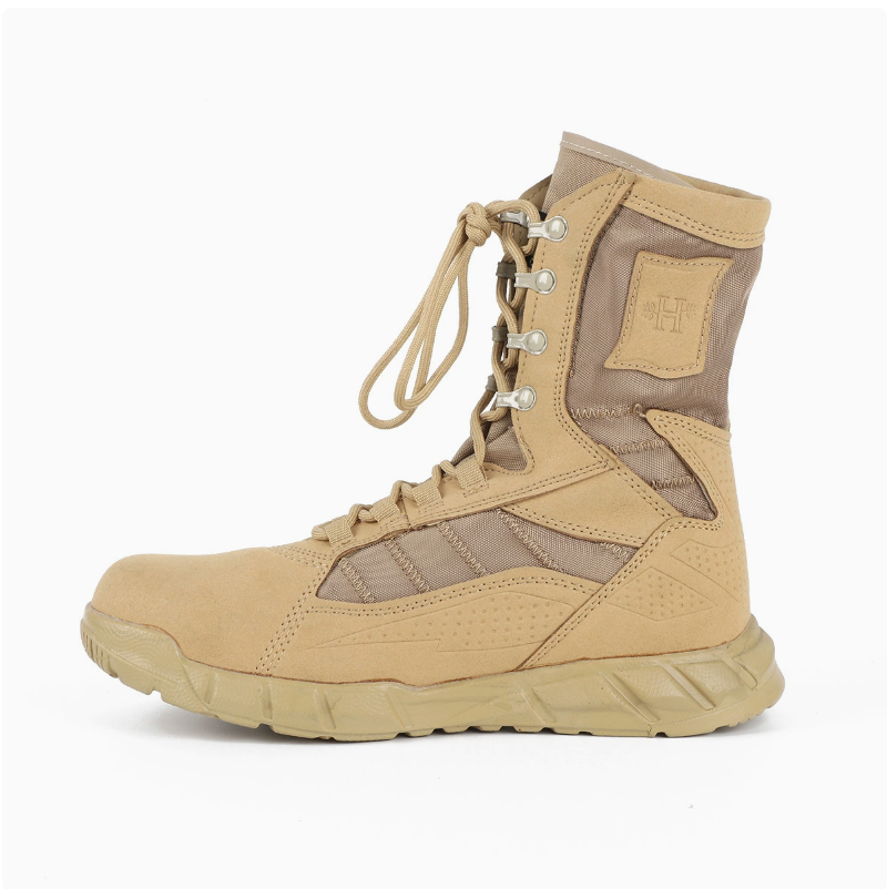 New outdoor men's shoes: casual high-top Martens boots, workwear tactical boots, outdoor hiking boots, desert boots, anti-collision toe caps details Picture