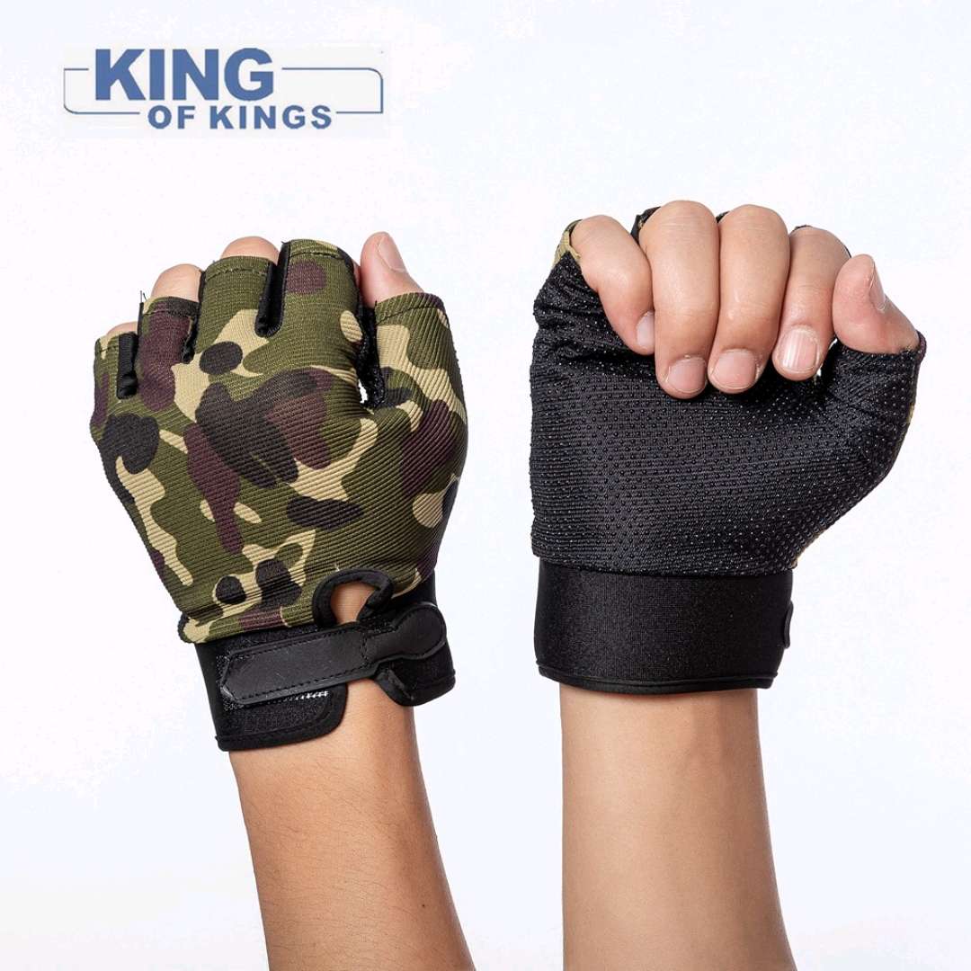 KING factory directly supplies a complete range of half-finger sports gloves details Picture