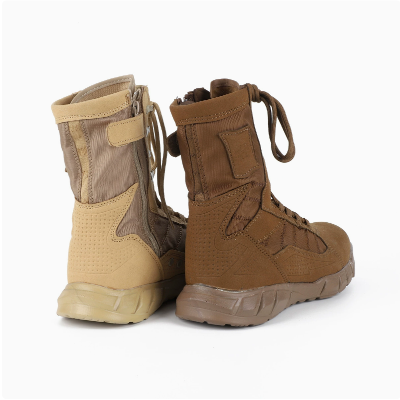 New outdoor men's shoes: casual high-top Martens boots, workwear tactical boots, outdoor hiking boots, desert boots, anti-collision toe caps Item Picture
