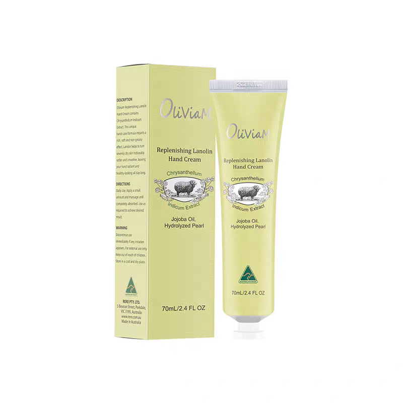 Australian imported Oliviam Chamomile lanolin Hand Cream 70g, long-lasting moisturizing, nourishing and anti-wrinkle Application Scenario
