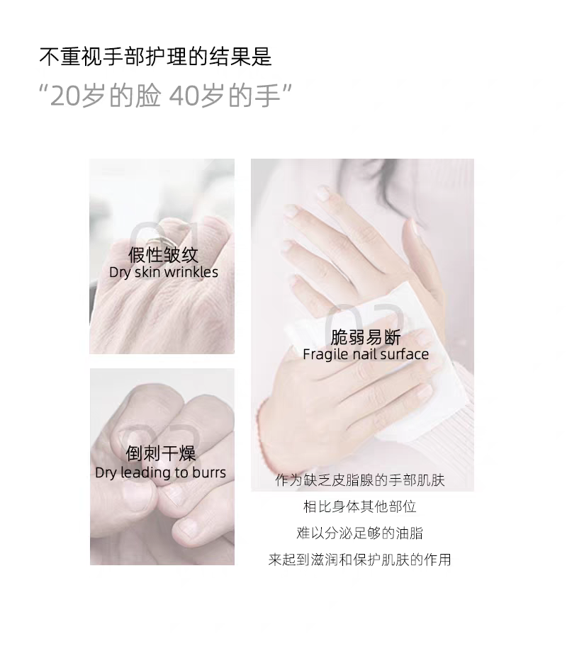 Australian imported Oliviam Tea Tree Essence Hand Cream 50ml Plant extract gentle moisturizing hand care moisturizing and nourishing detail image 3