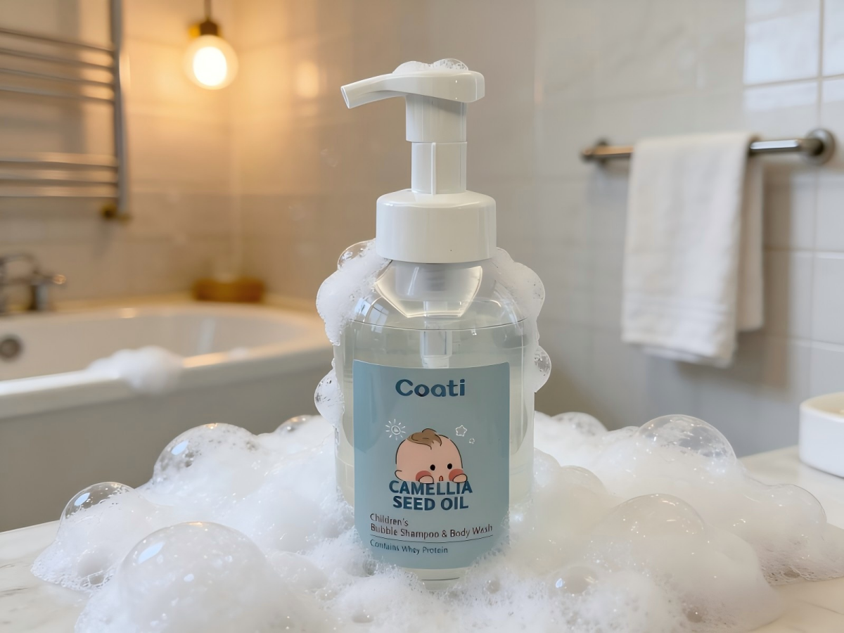 Coati Kids Camellia Foaming Shampoo & Wash Specification image