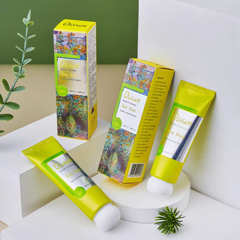 Australian imported Oliviam Tea Tree Essence Hand Cream 50ml Plant extract gentle moisturizing hand care moisturizing and nourishing Item Picture