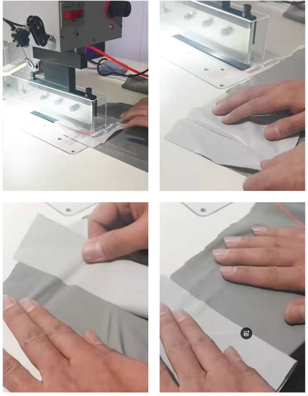 200-type high-power ultrasonic front flap cutting and welding machine, POLO shirt and T-shirt front flap ultrasonic cutting and welding integrated machine, large quantity wholesale factory direct sales pic 11