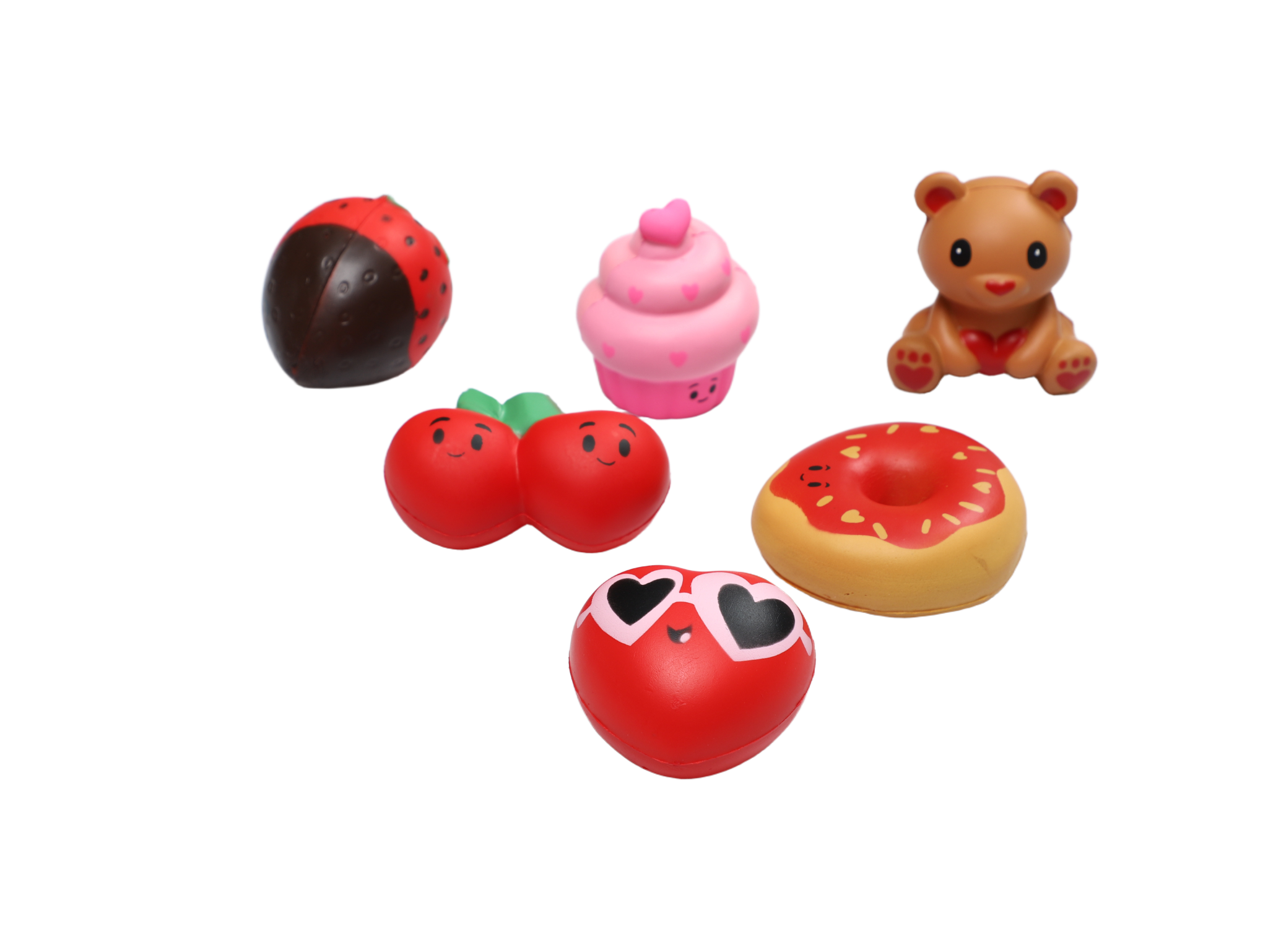 林苑义乌厂家直销 squishy慢回弹减压产品捏捏乐早教情人节毛绒玩具卡通小动物公仔定制批发