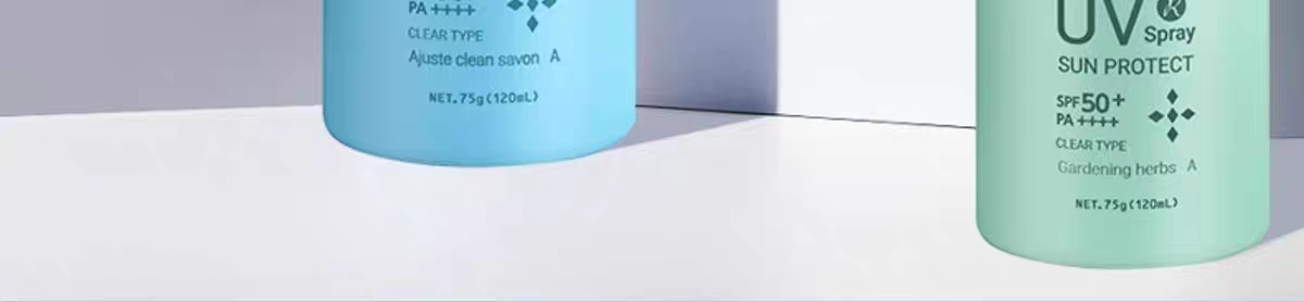 Ajuste Sunscreen Spray (Pink Fragrance Type) 75g Portable for high-speed rail, blocking Ultraviolet rays, Refreshing and non-oily detail image 8