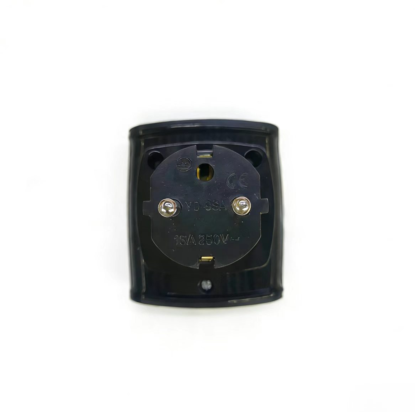 European-style conversion plugs for electrical products, European-style to American-style plugs details Picture