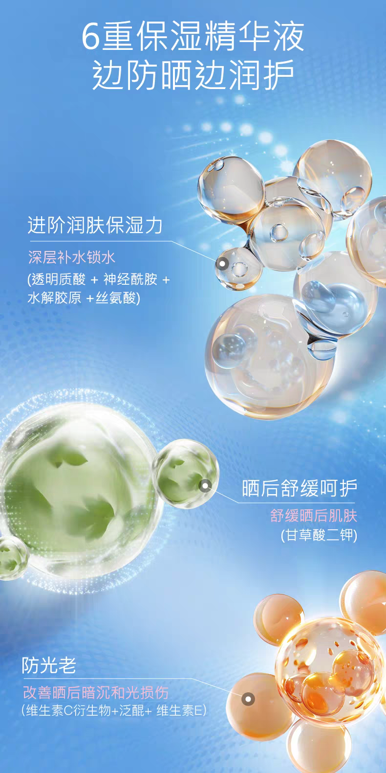 Original imported Naris Little Umbrella Sunscreen Spray 180ml, suitable for all body, face and body UV protection sunscreen detail image 6
