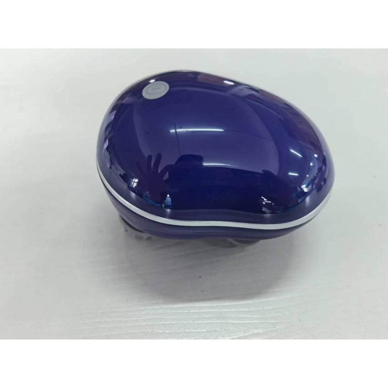 新款头部按摩器电动家用按头揉捏脑部头部头皮按摩仪八爪龙抓手8876，红色蓝色