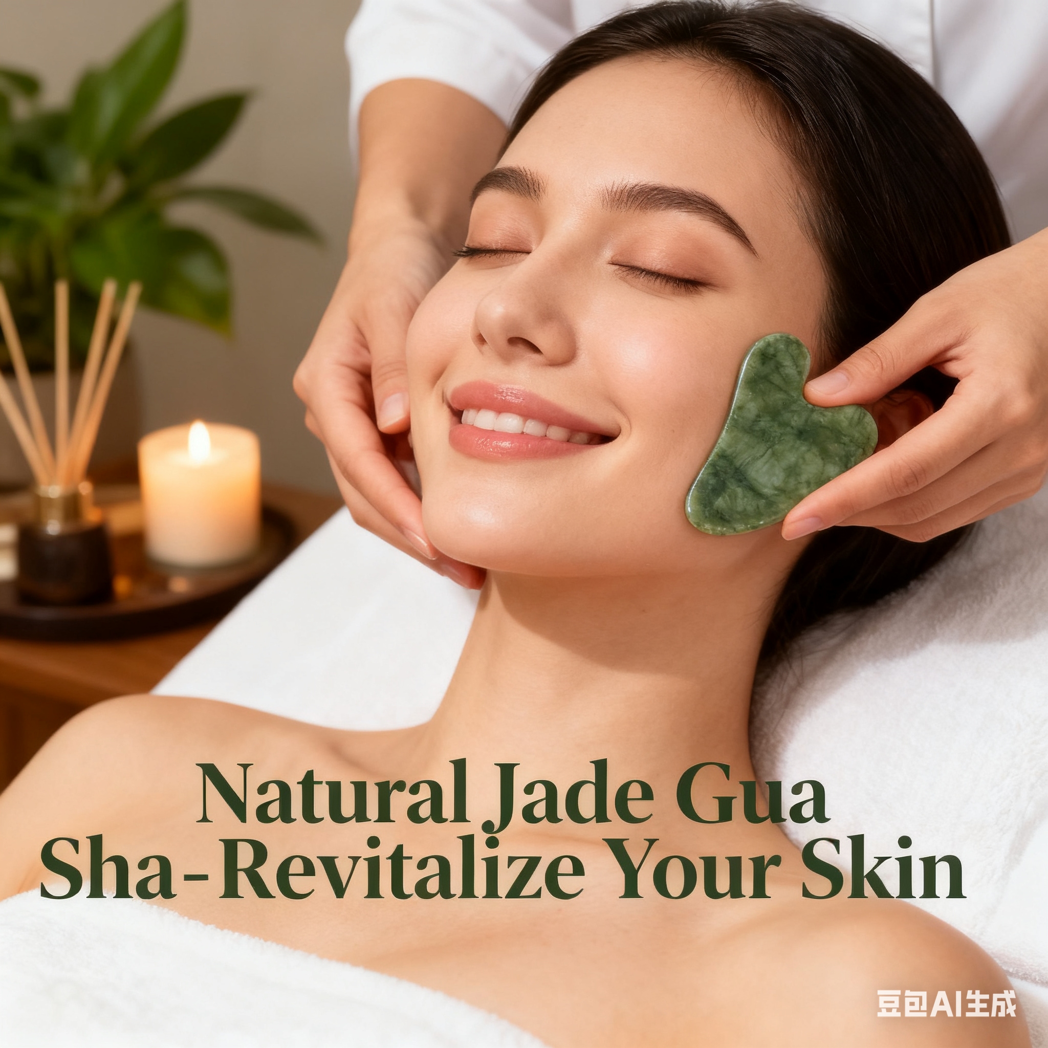 玉石刮痧板/刮痧板/经络/紫铜刮痧/指压板产品图