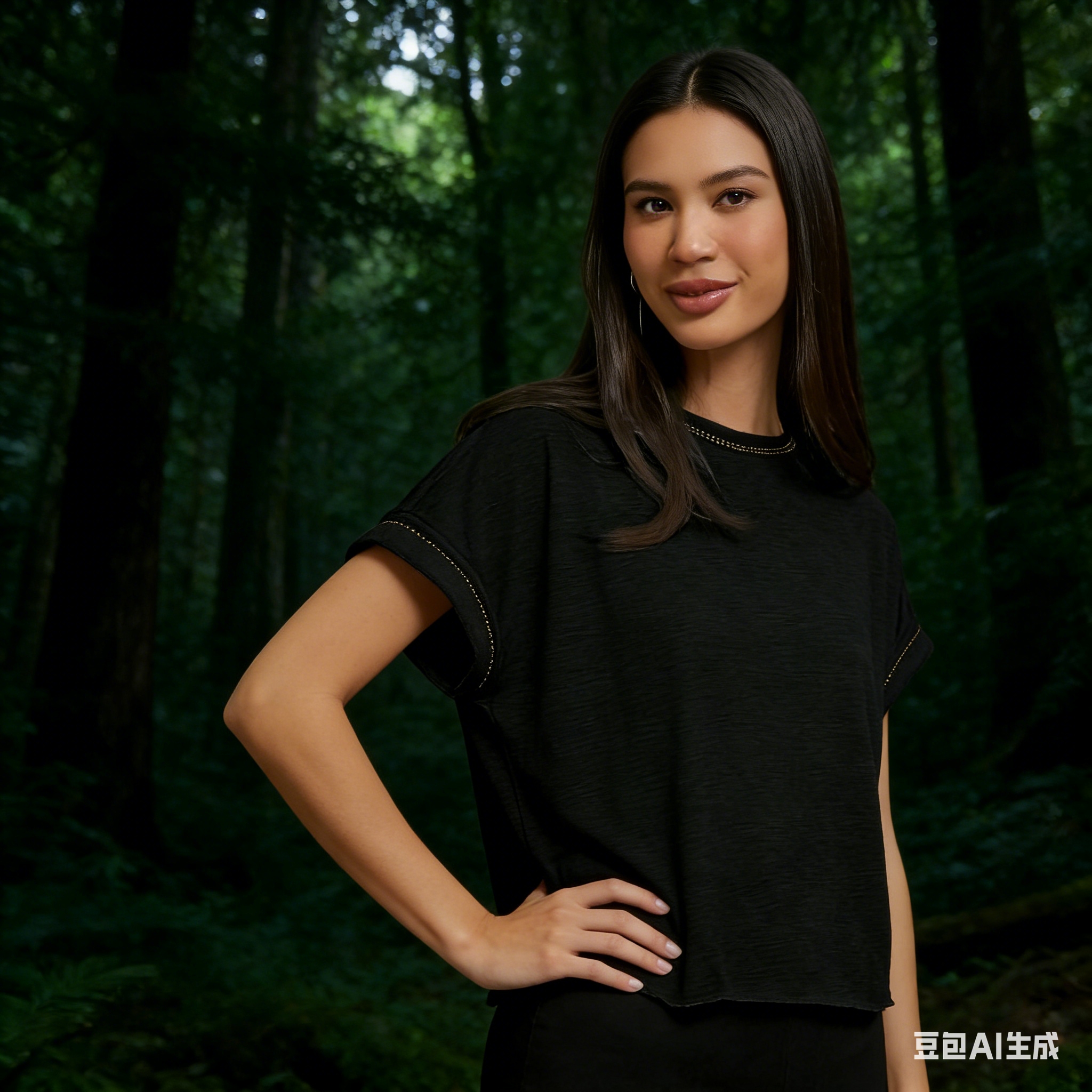 This is a new Amazon European and American bestseller for women's clothing in spring and summer. It's a loose and versatile T-shirt with a round neck, featuring a beautiful back and a yoga style Specification drawing