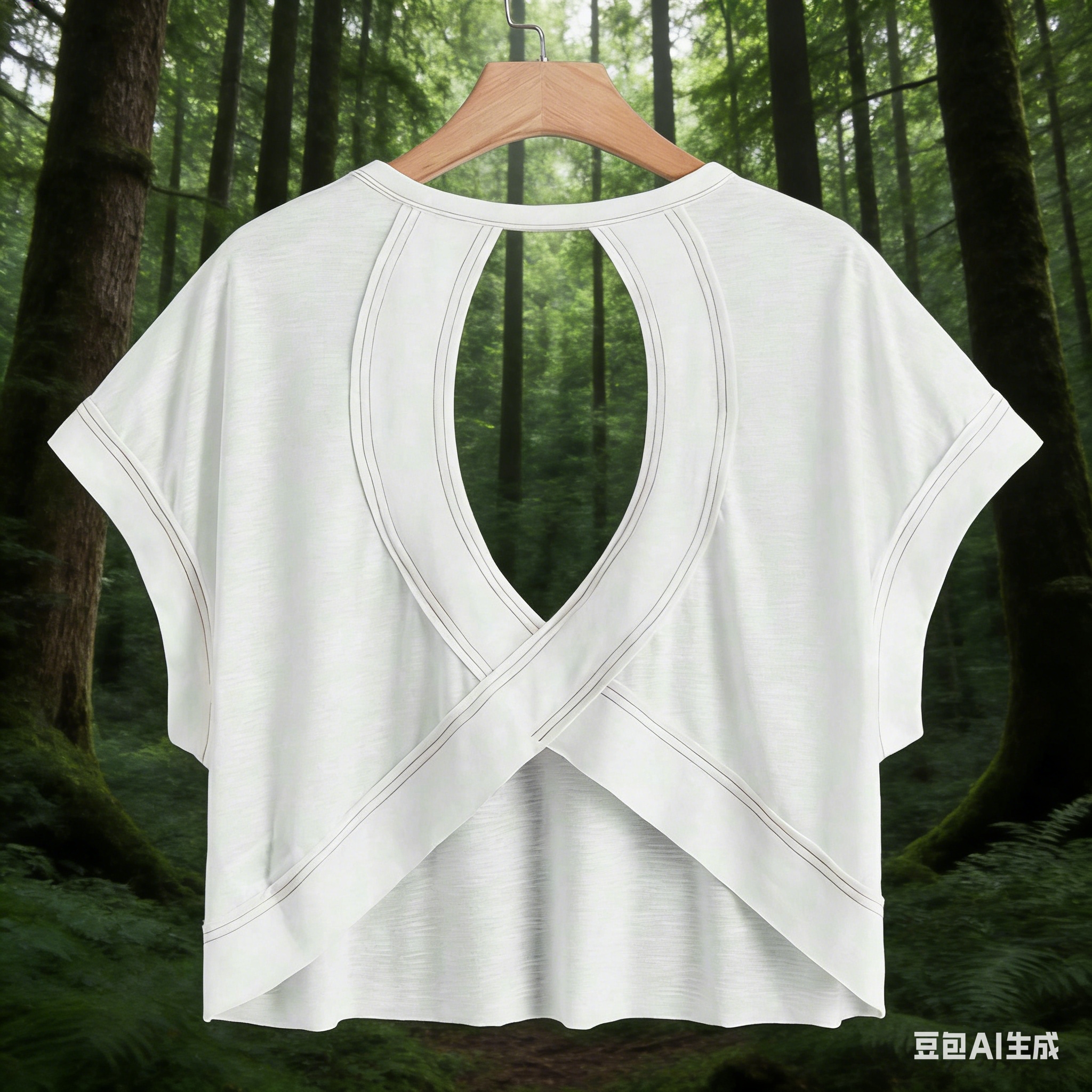 Amazon European and American women's Trade 2026 Early Spring New Women's backless sexy T-shirt Loose Casual top Application Scenario