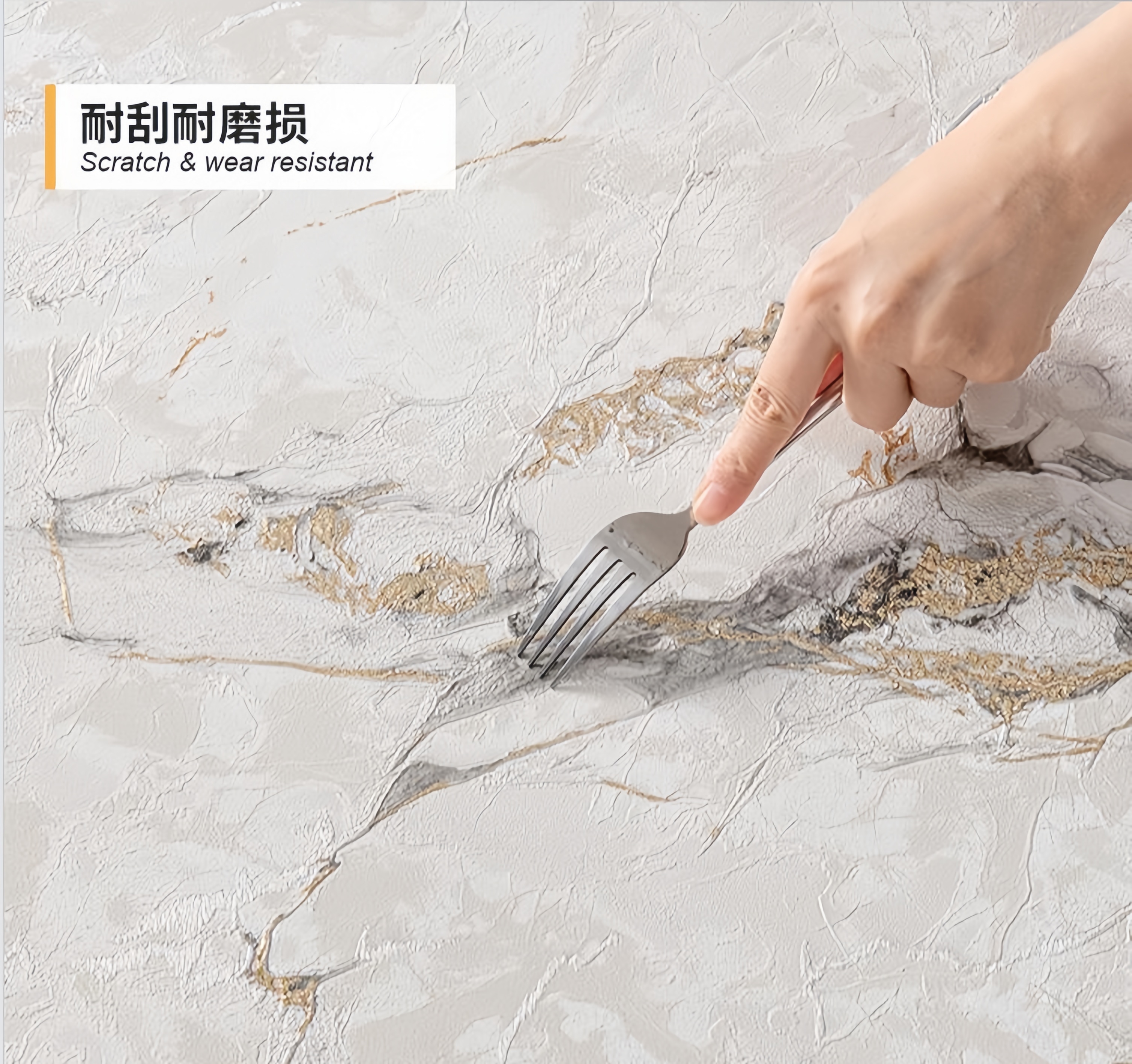新款外贸3D立体精雕工艺仿大理石自粘墙纸壁纸墙贴美化简约工厂直销家装壁纸106cm*300cm新款详情8
