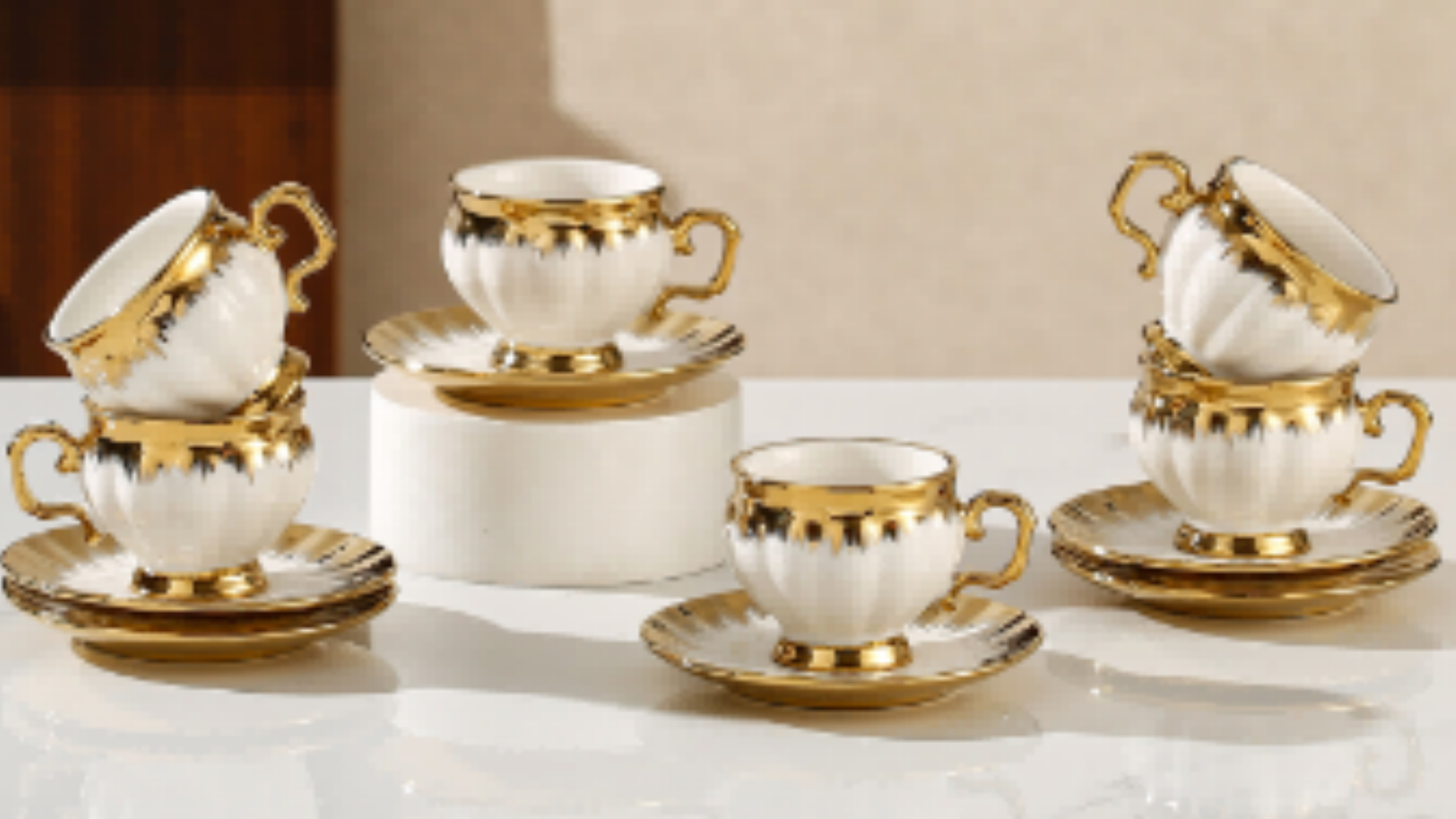 Taza de café espresso hogar mini taza de café pequeño taza de latte juego de taza de cerámica anticaliente simple taza de café especial Specification image