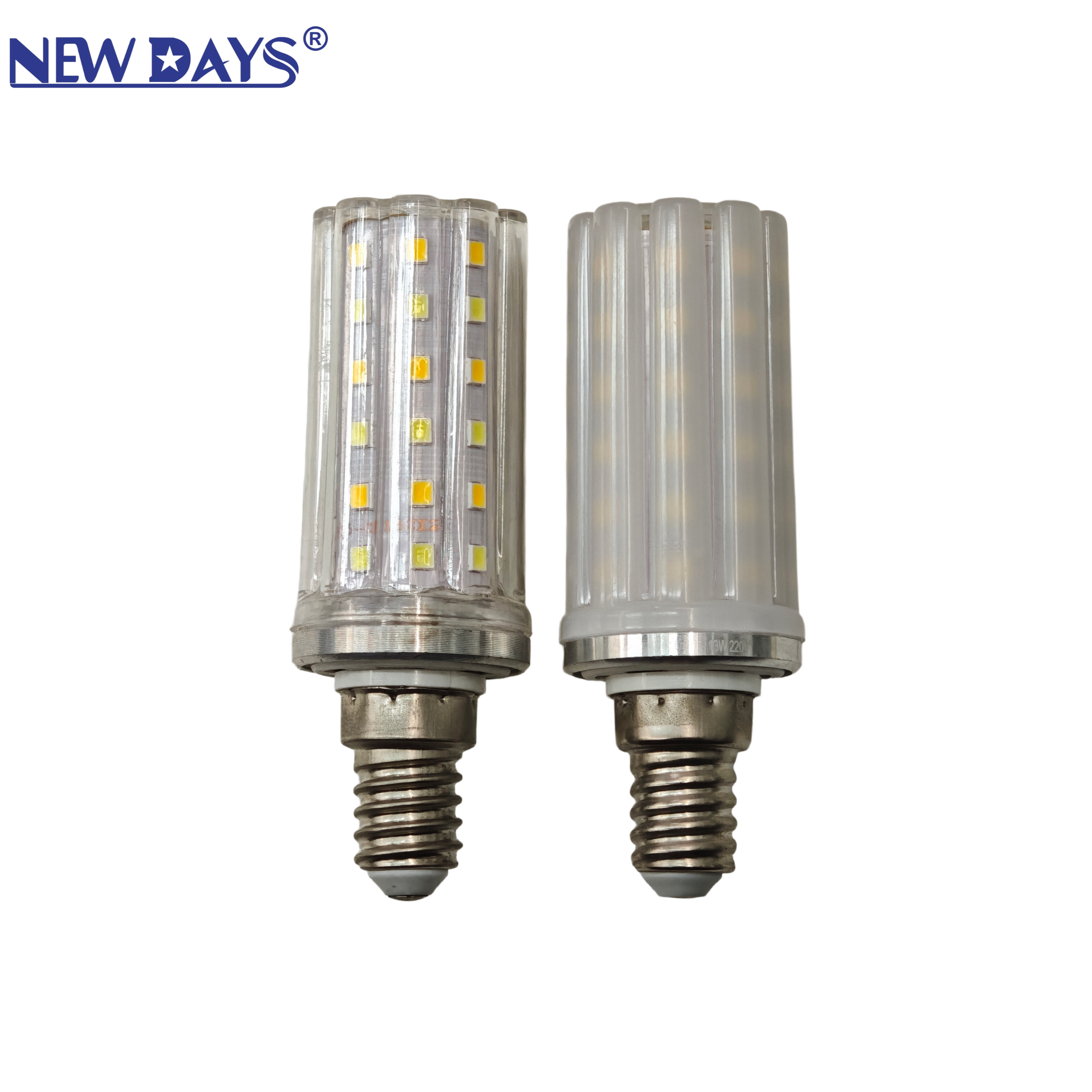 NEWDAYS brand cross-border led bulb corn lamp bulb, household screw-type E14E27 replacement light source warm white high-brightness energy-saving lamp Application Scenario