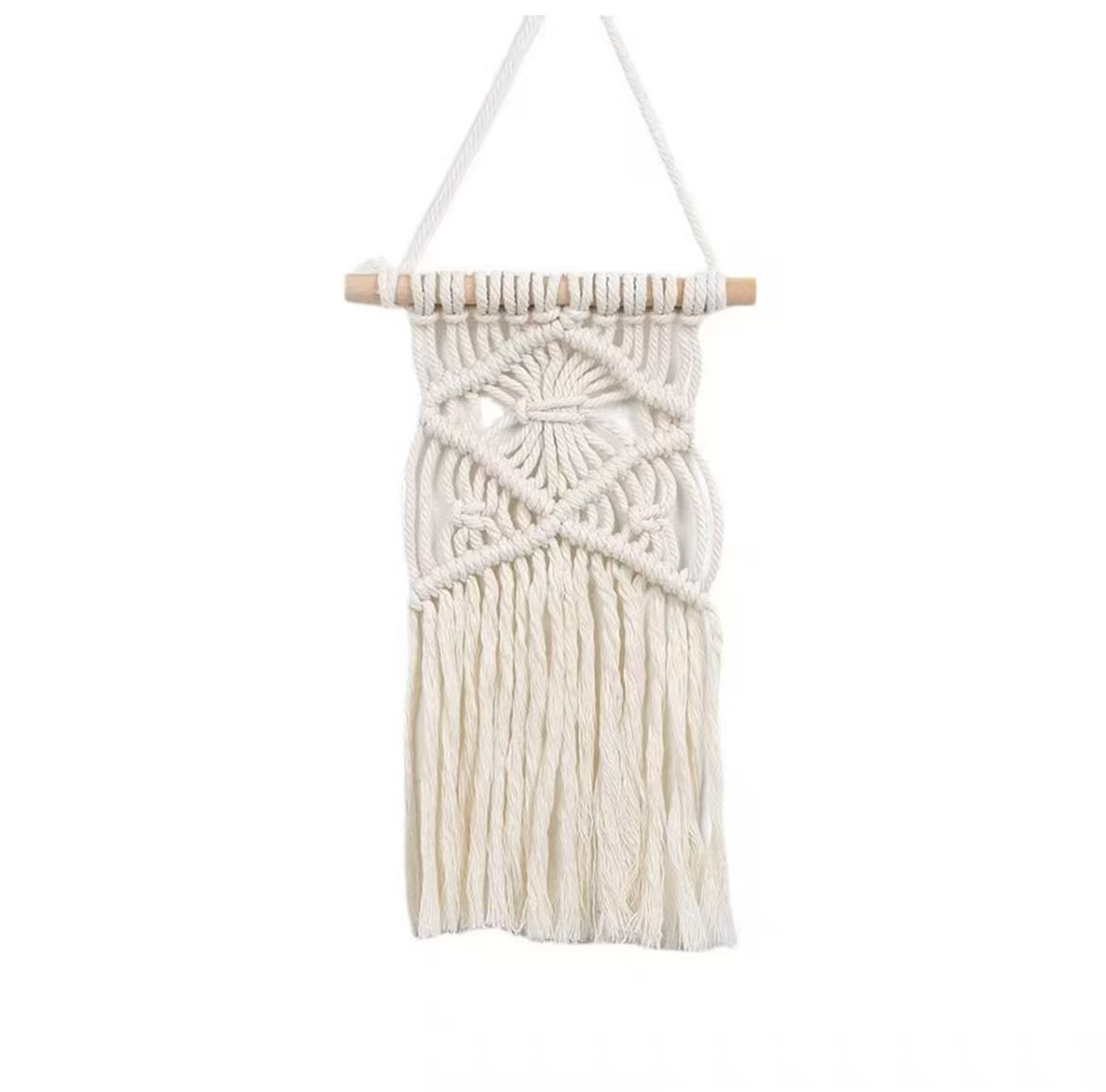 Woven pendants, DIY decorative pendants, living room and bedroom door curtain pendants, simple Nordic style