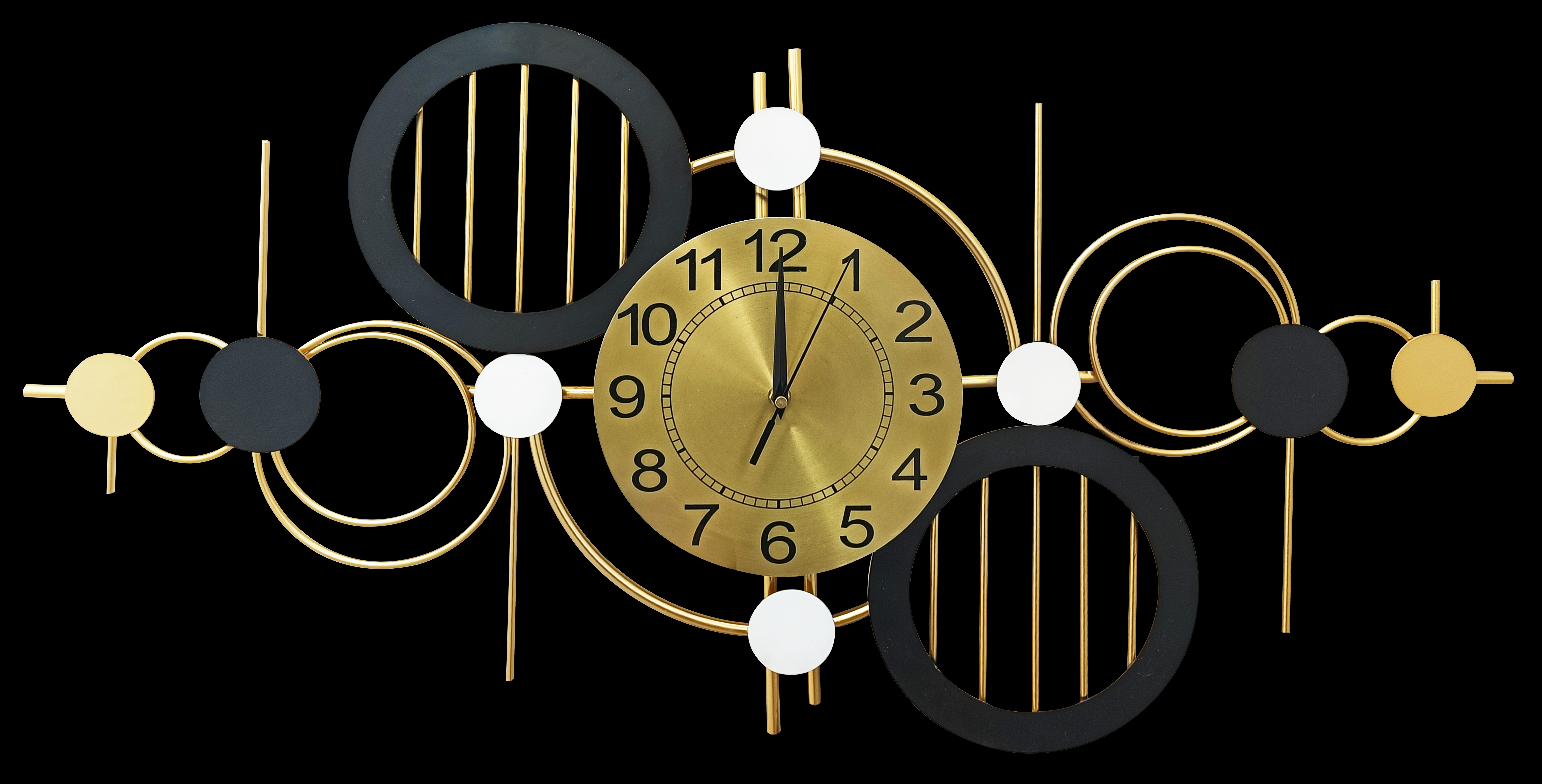 Abstract art creative clocks, home decoration ornaments, simple and modern clock wall clocks