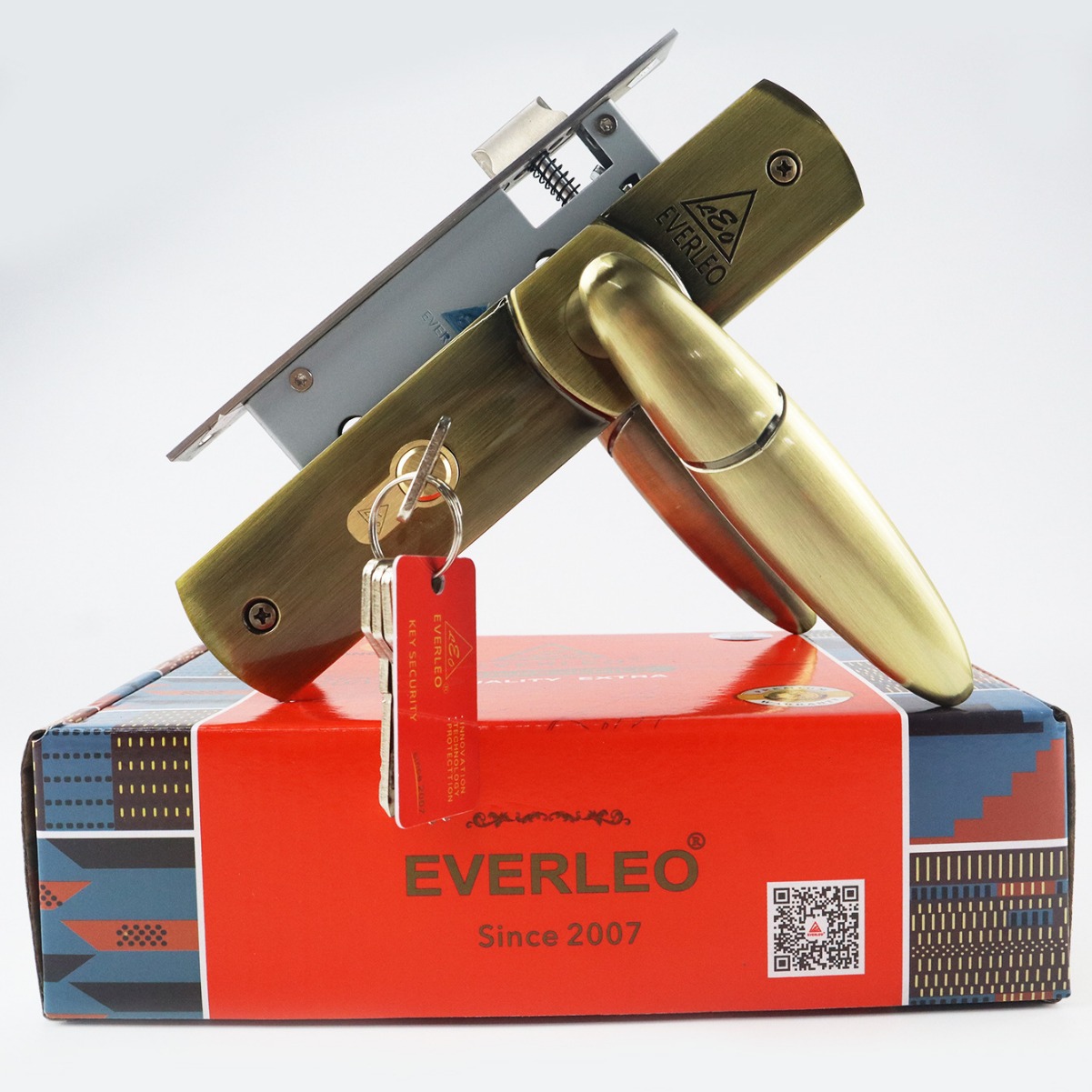 EVERLEO挂锁 央视推广品牌锁 58911-804 支持批发外贸挂锁
