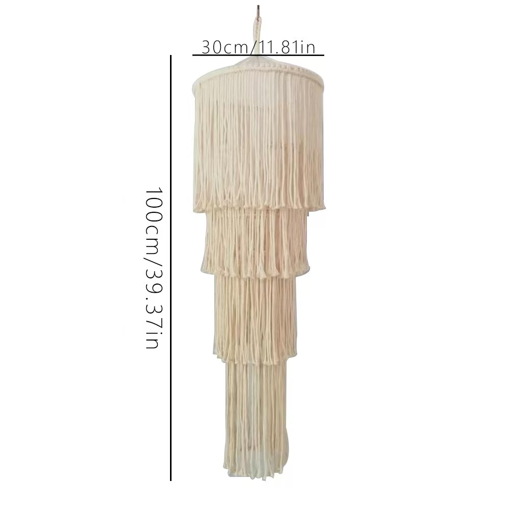 Cross-border supply Bohemian tapestries, lampshades, hand-woven tassels, home chandeliers, Nordic style decoration