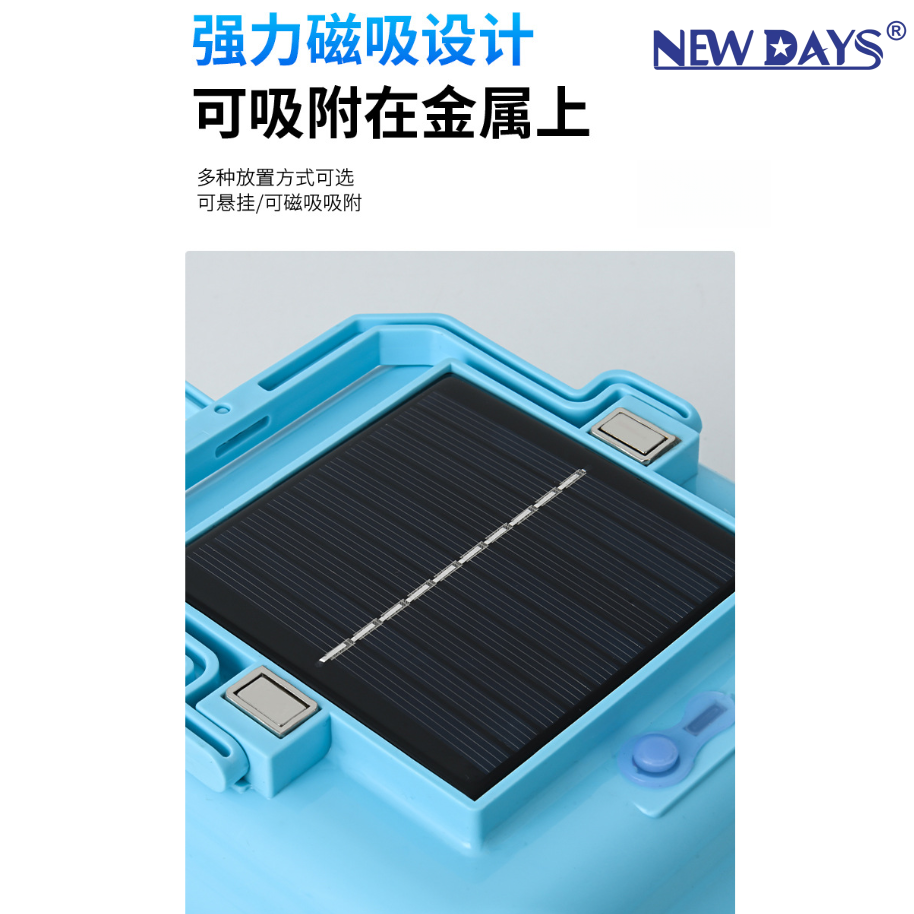 NEWDAYS brand cross-border new solar led light DC5V waterproof outdoor camping light, USB emergency lighting light, energy-saving high-brightness hanging light details Picture