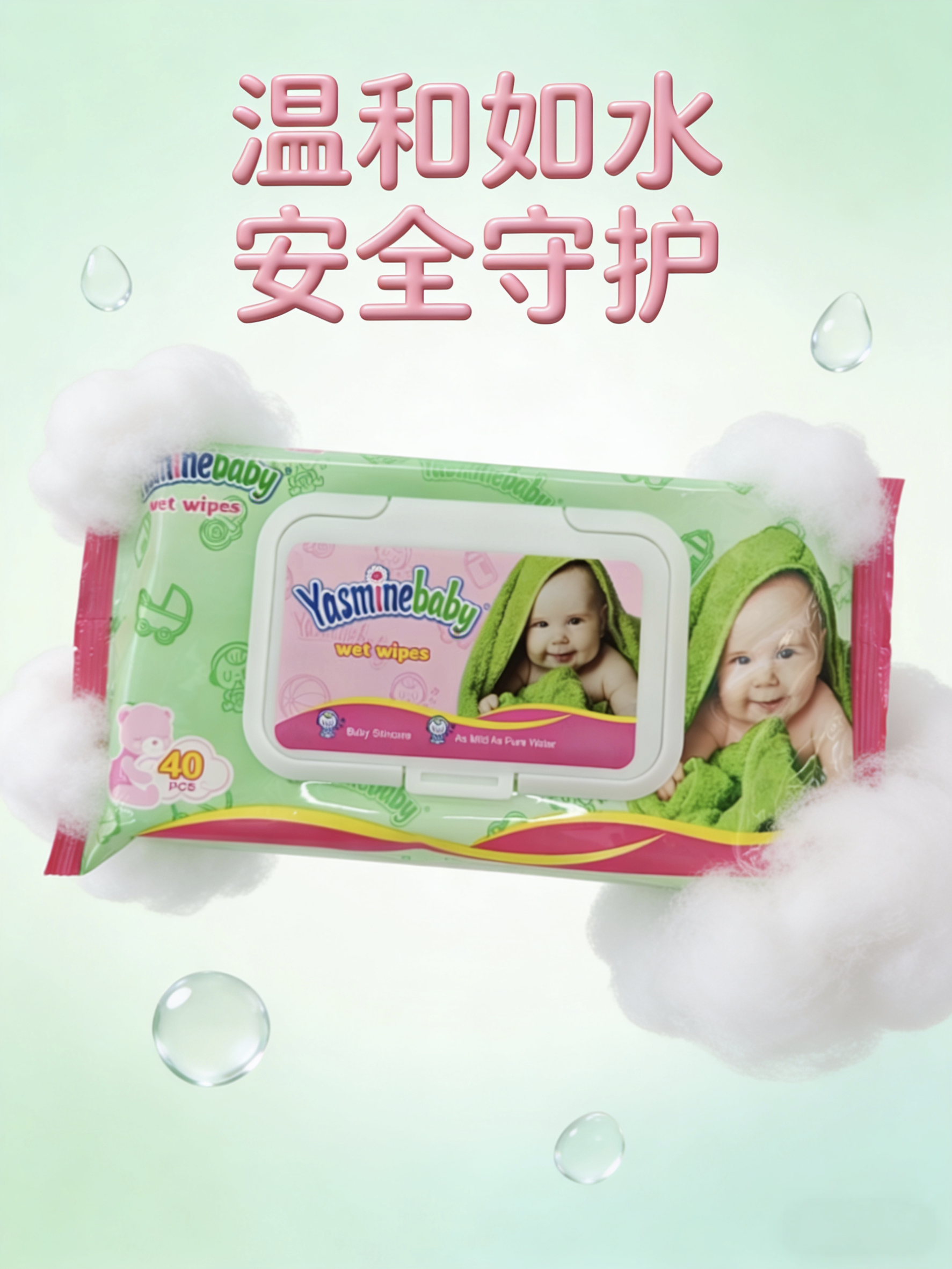 湿巾/湿纸巾/纸巾/初兜羽绒服湿巾/便携小湿巾细节图