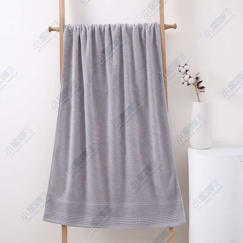 Gift bath towels, new style towels in stock, 100% combed cotton, customizable LOGO little bee towels 017 Item Picture