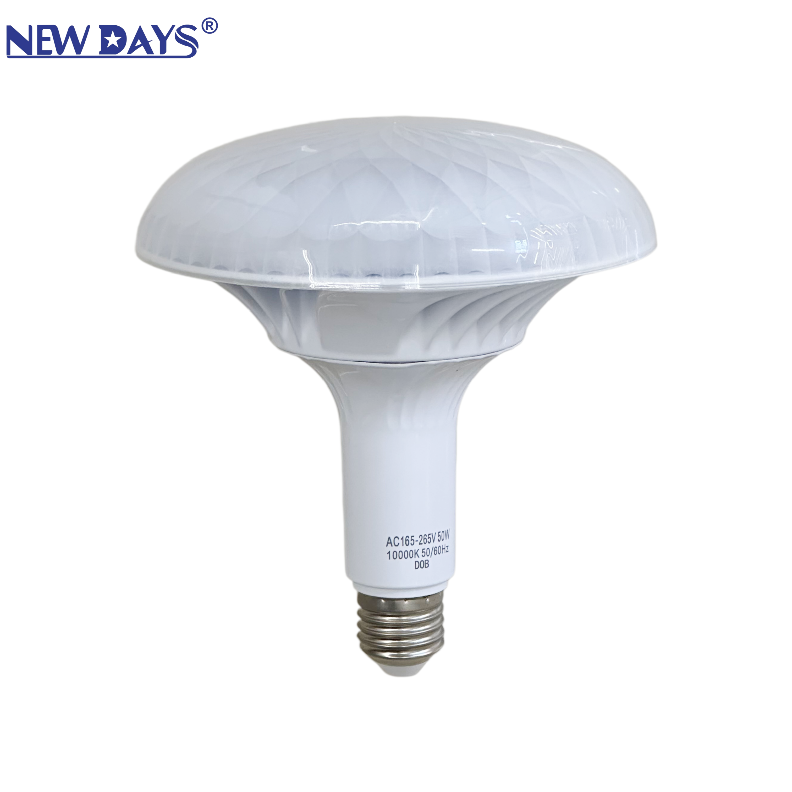 NEWDAYS品牌跨境新品led灯泡三防飞碟灯，节能高亮照明灯，室内外压铸铝材质E27螺口LED灯