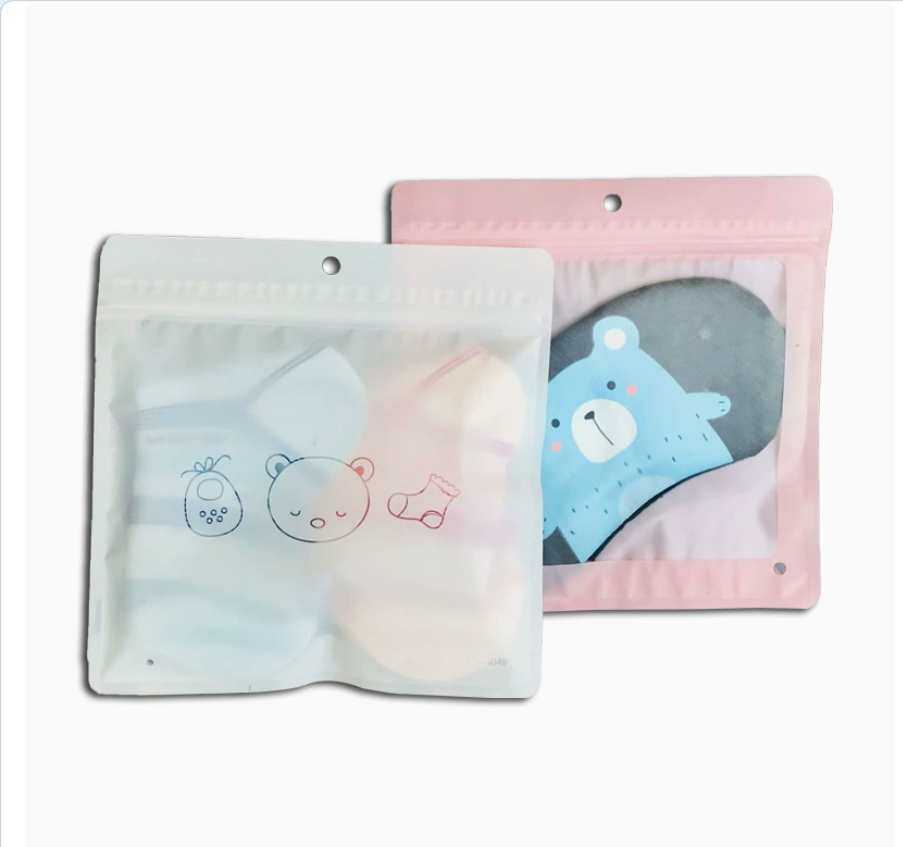 Plastic packaging bags, children's pantyhose wipes, children's masks, self-sealing bags, baby socks, children's sock packaging bags Application Scenario