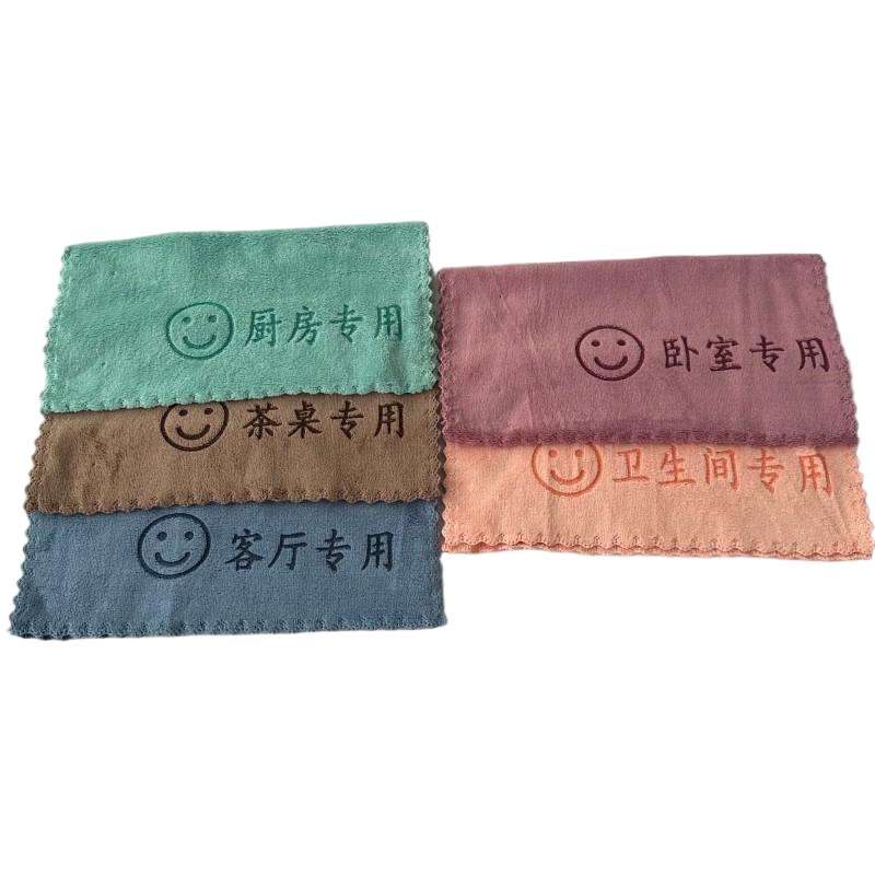 抹布、百洁布、洗碗巾实物图