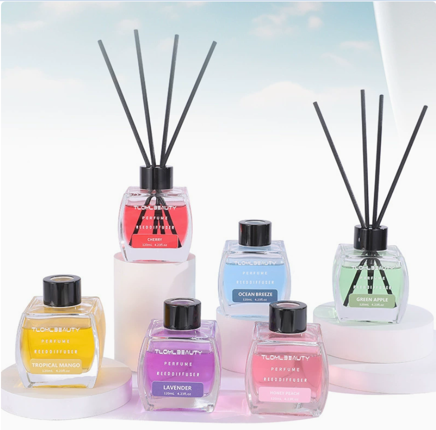 120ML reed difusor aceite esencial natural fragancia China ambientador dormitorio oficina hogar aromaterapia perfume