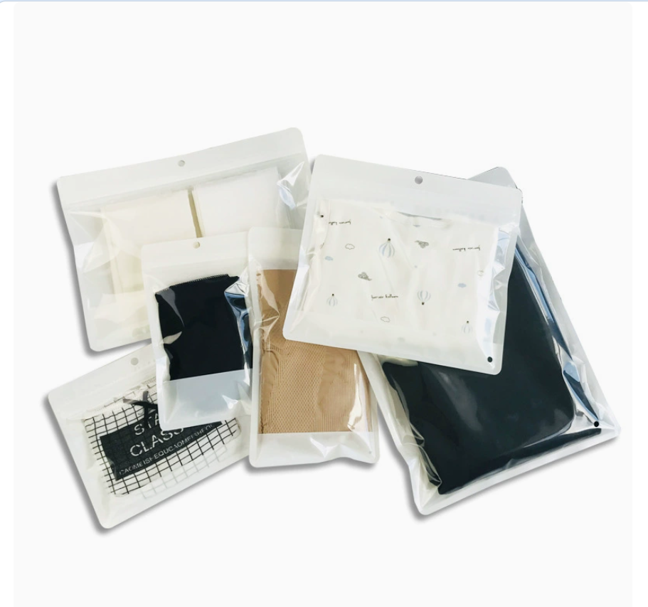 Plastic self-sealing bags for maternity pants, children's leggings, underwear and socks, blank packaging bags, can be filled in any way Item Picture