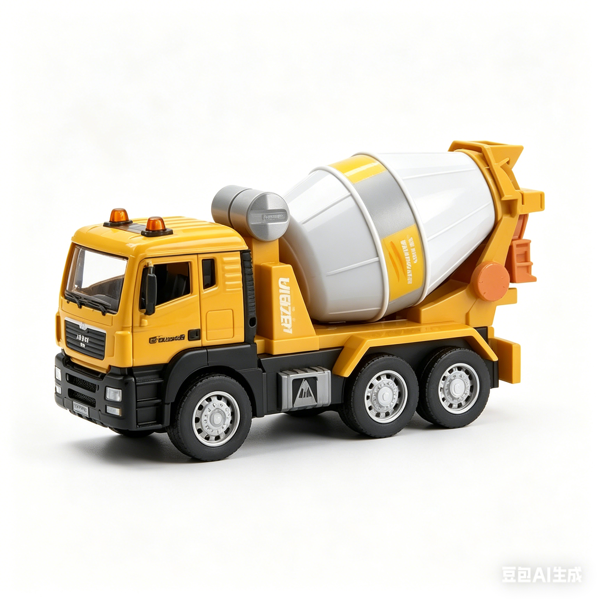 文艺WY1111A1:10惯性工程车  （开门，声光，多功能）
