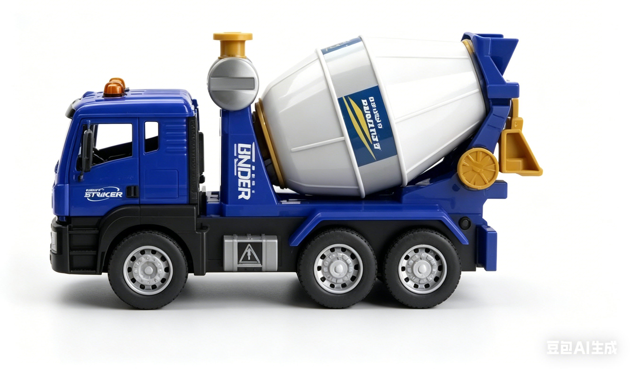 文艺WY1111B1:10惯性工程车  （开门，声光，多功能）