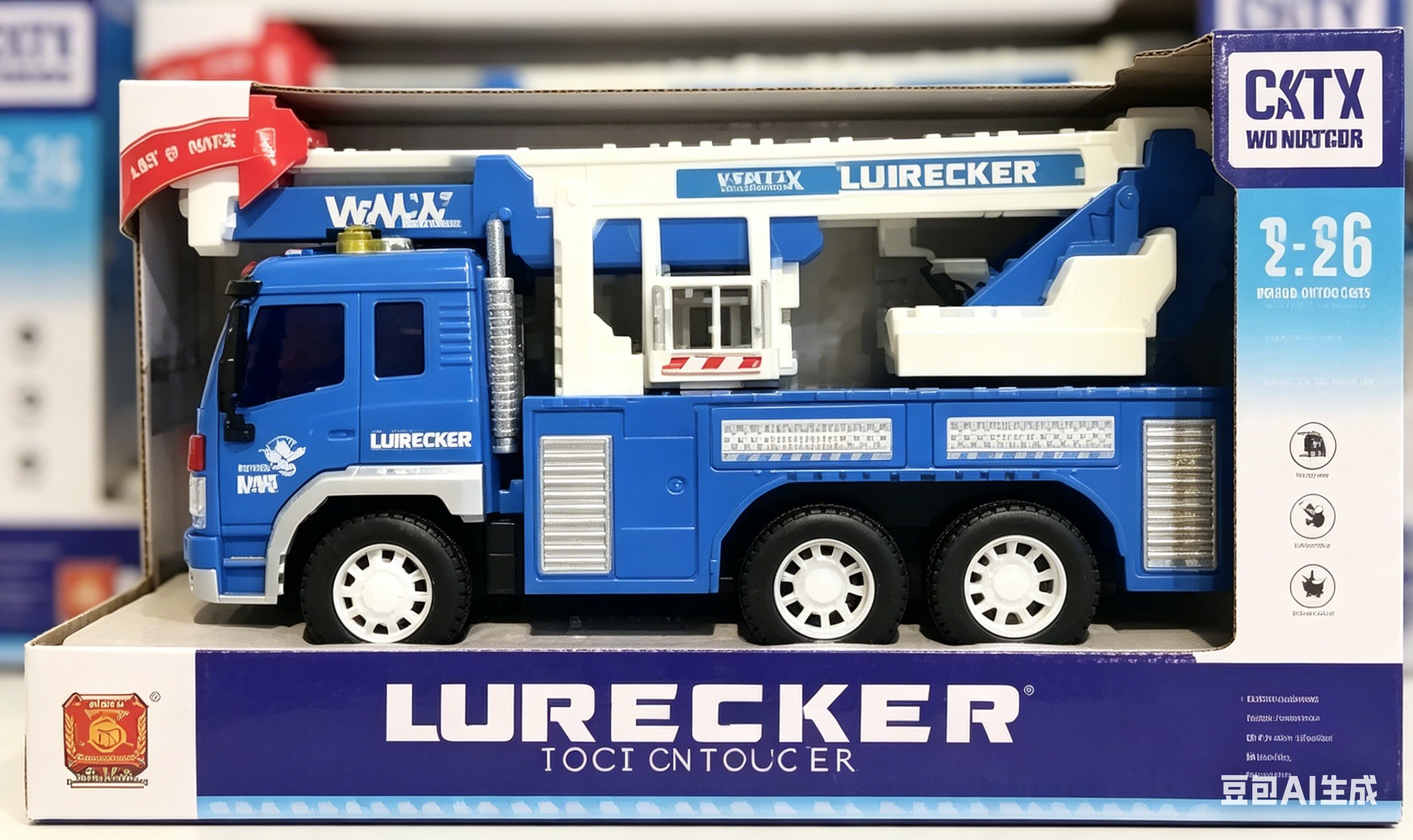Literary and artistic WY330C1:16 Inertial Road Administration Vehicle (four-button with Lights and music) Metal Assembly 99A tank building blocks Military toys Handicrafts Fire Engine Model set details Picture