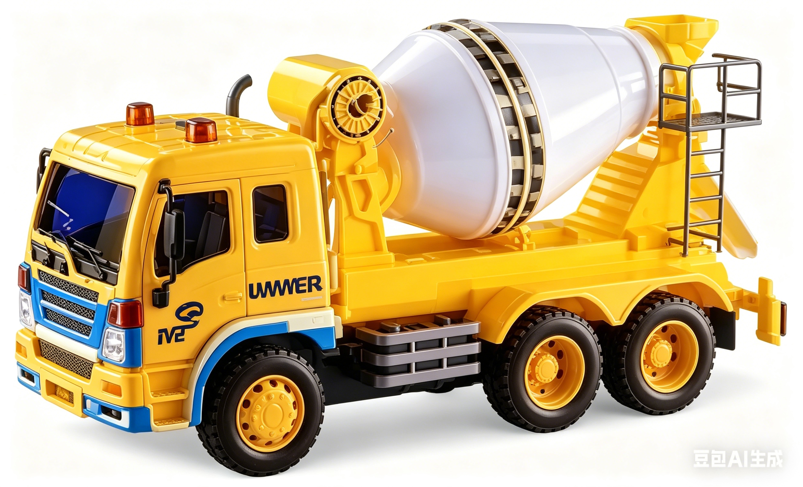 文艺WY310C1:16 惯性工程车（四键带灯光音乐）