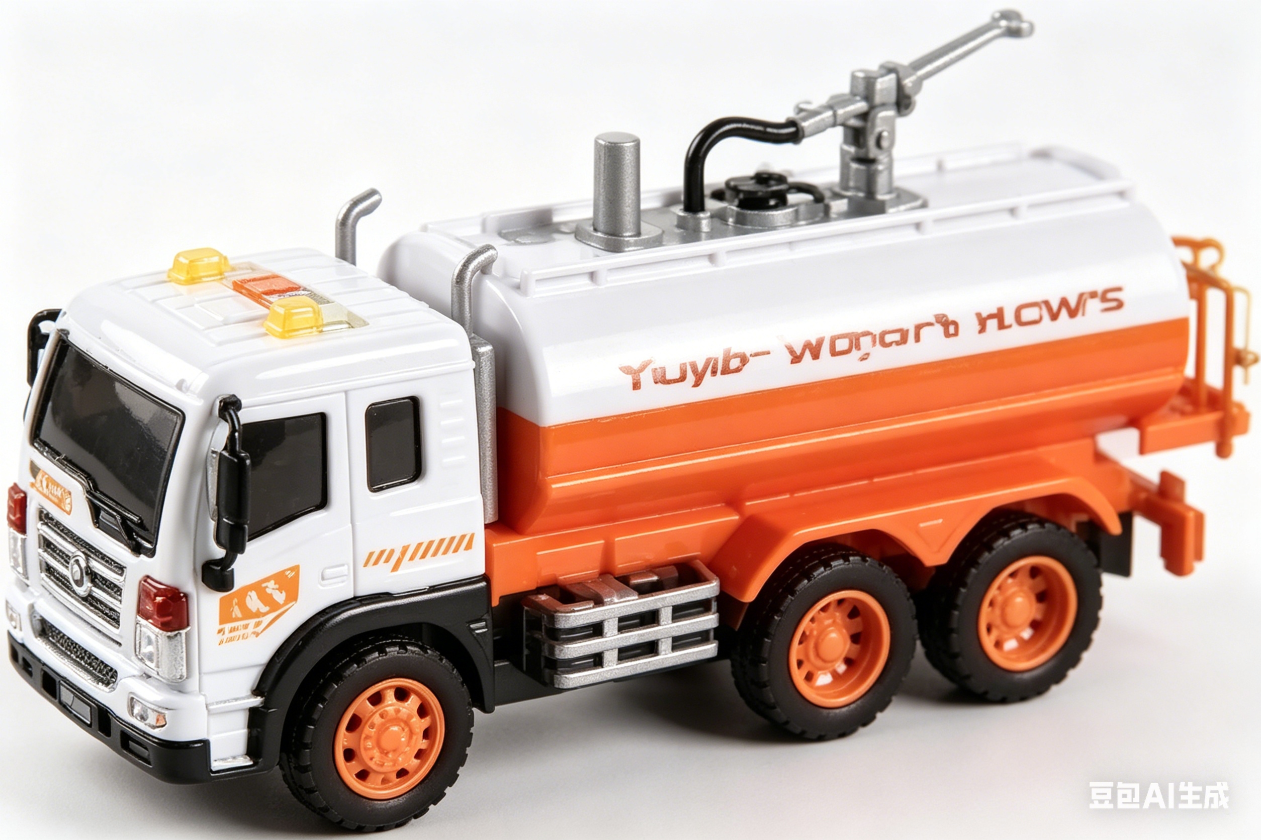 Arte y letras WY331D1:16 inercia coche de carretera (cuatro teclas con luces y sonido, función de rociamiento de agua) juguete del modelo del coche de la aleación camión modelo del coche modelo del coche 1:16 escala juguete de la simulación