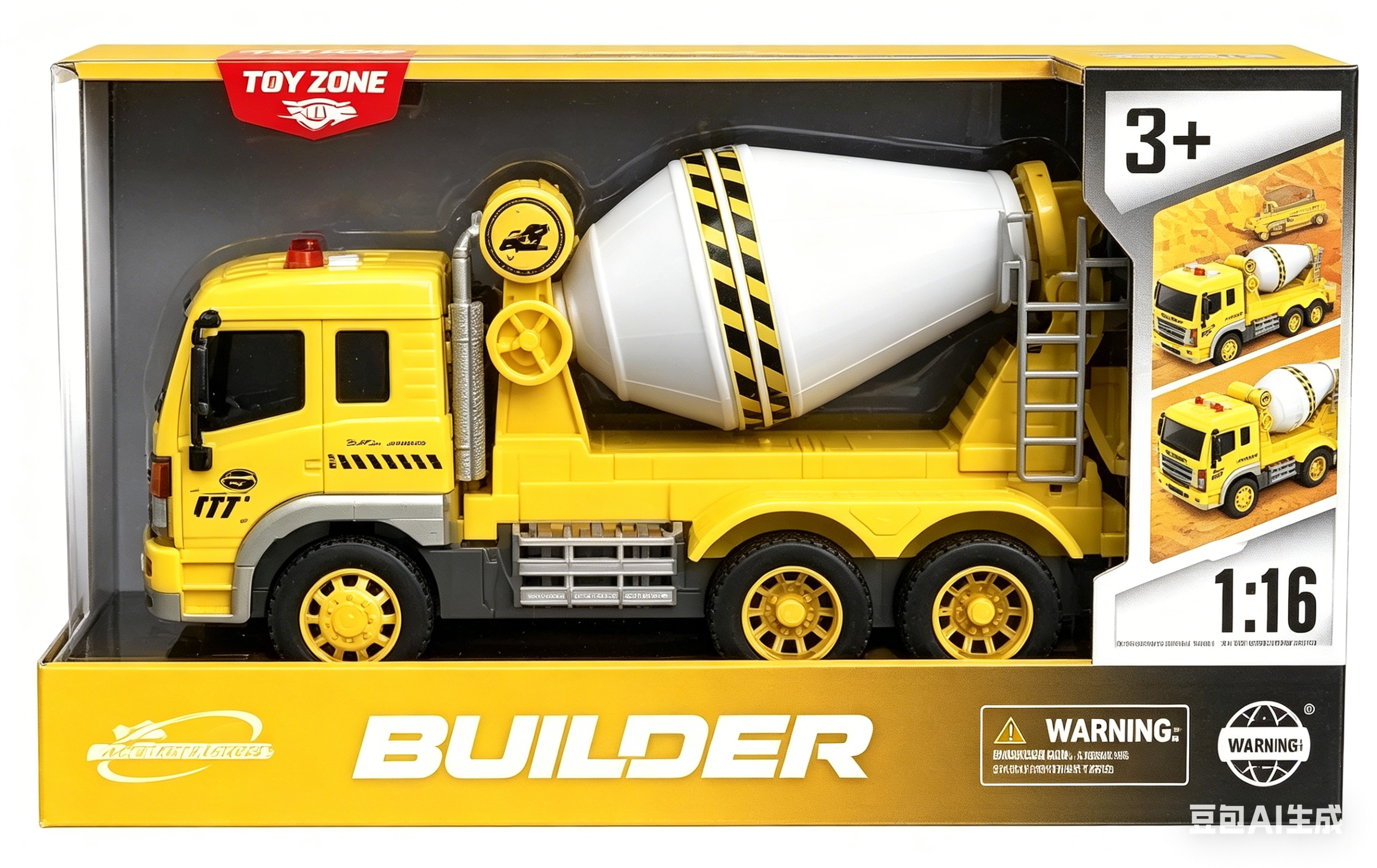 WY310C1:16 Inertial Engineering Vehicle (Four-button with Lights and music) Specification image