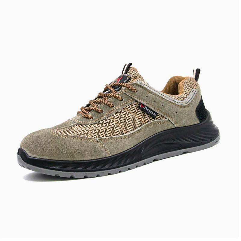 Zapatos de protección laboral al aire libre zapatos de sitio de trabajo para hombres taller al por mayor resistente al desgaste transpirable anti-rotura anti-desgaste zapatos de protección de seguridad en el trabajo Item Picture