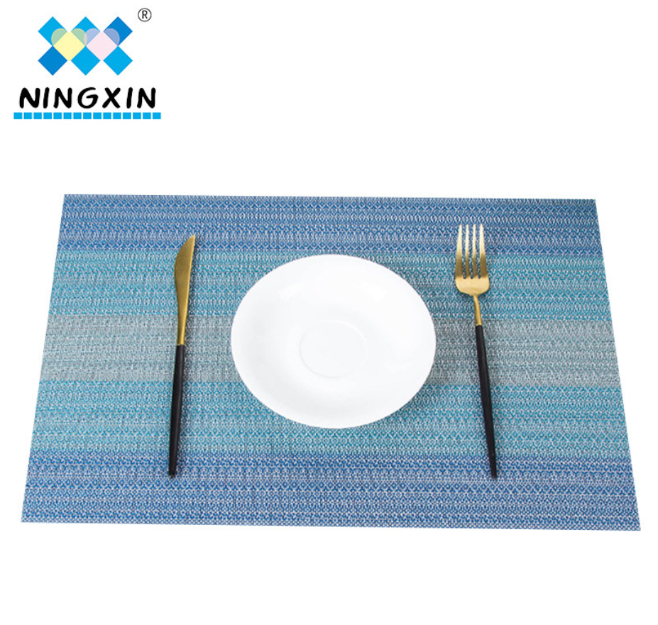 Creative heat insulation pad, PVC placemats and coasters set, heat protection, table surface, simple home products Specification image