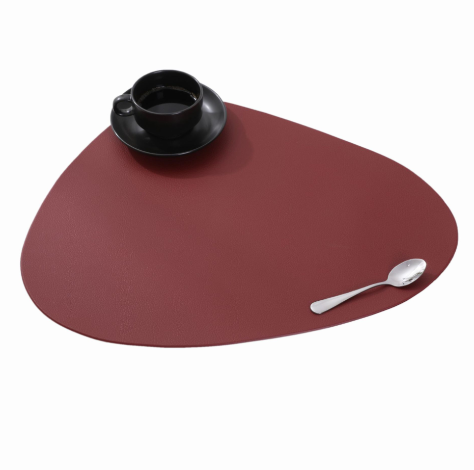 Creative heat insulation pads, PVC placemats, coasters, heat-resistant coffee table MATS, office desk MATS Item Picture