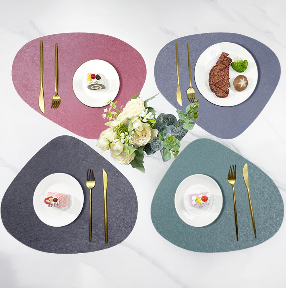 Creative heat insulation pads, PVC placemats, coasters, heat-resistant coffee table MATS, office desk MATS