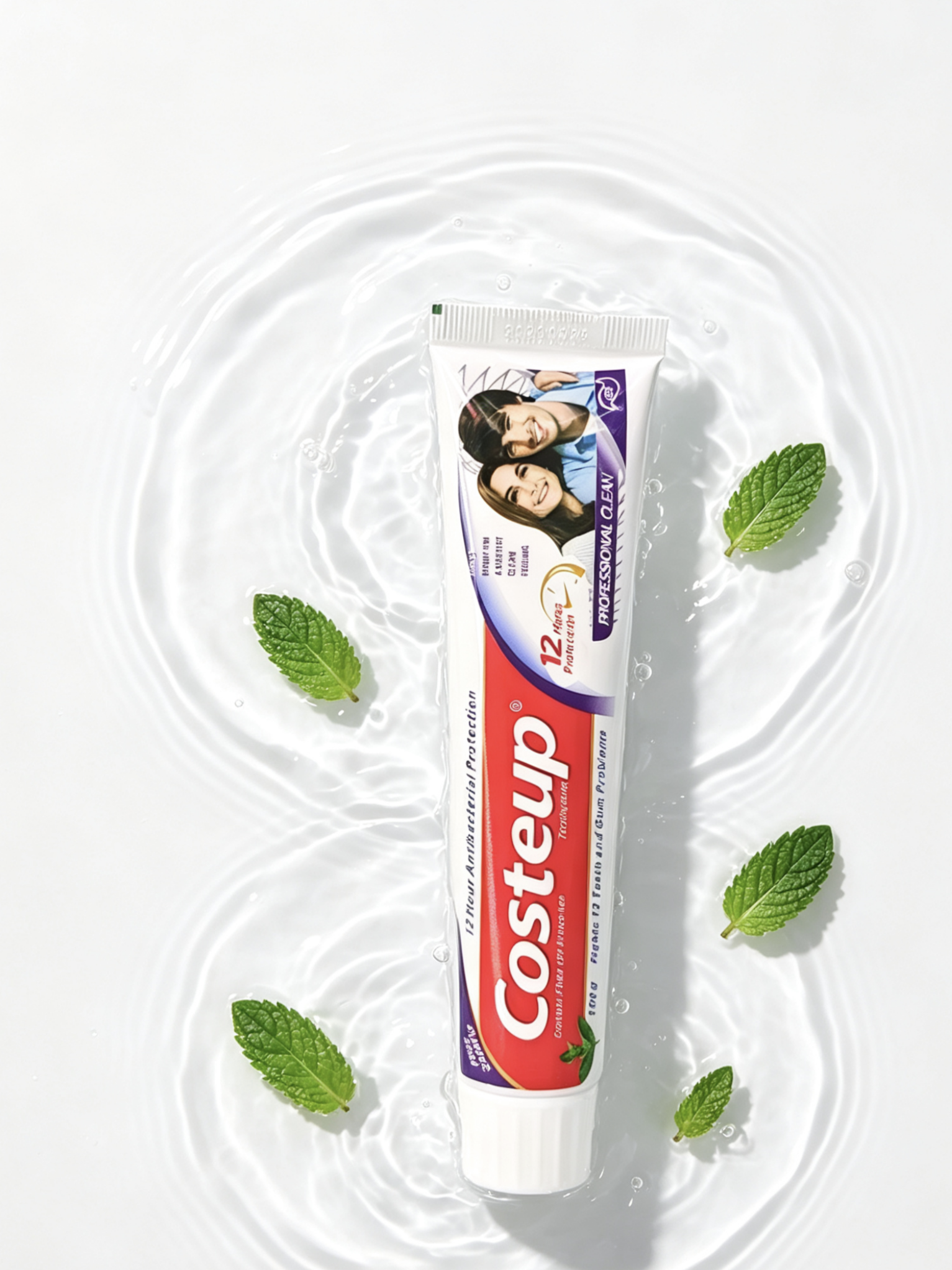 Costeup menta freshing dentífrico 12 horas de larga duración protección antimicrobiana dentífrico details Picture