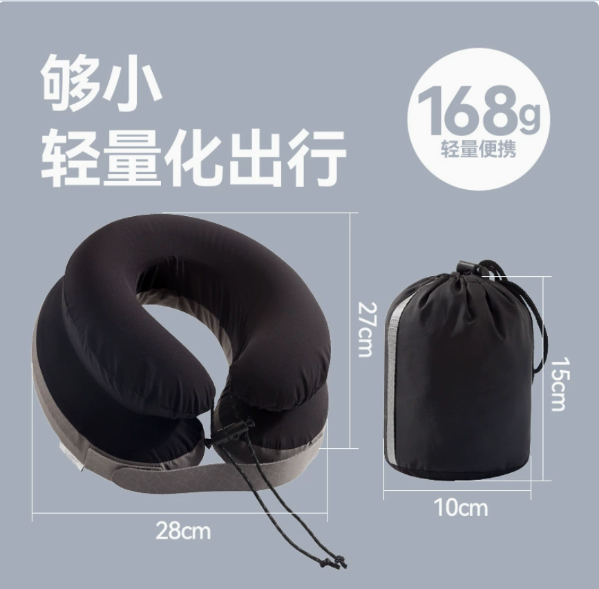 The U-shaped memory foam travel pillow is a comfortable, breathable and neck-protecting new upgraded version Application Scenario