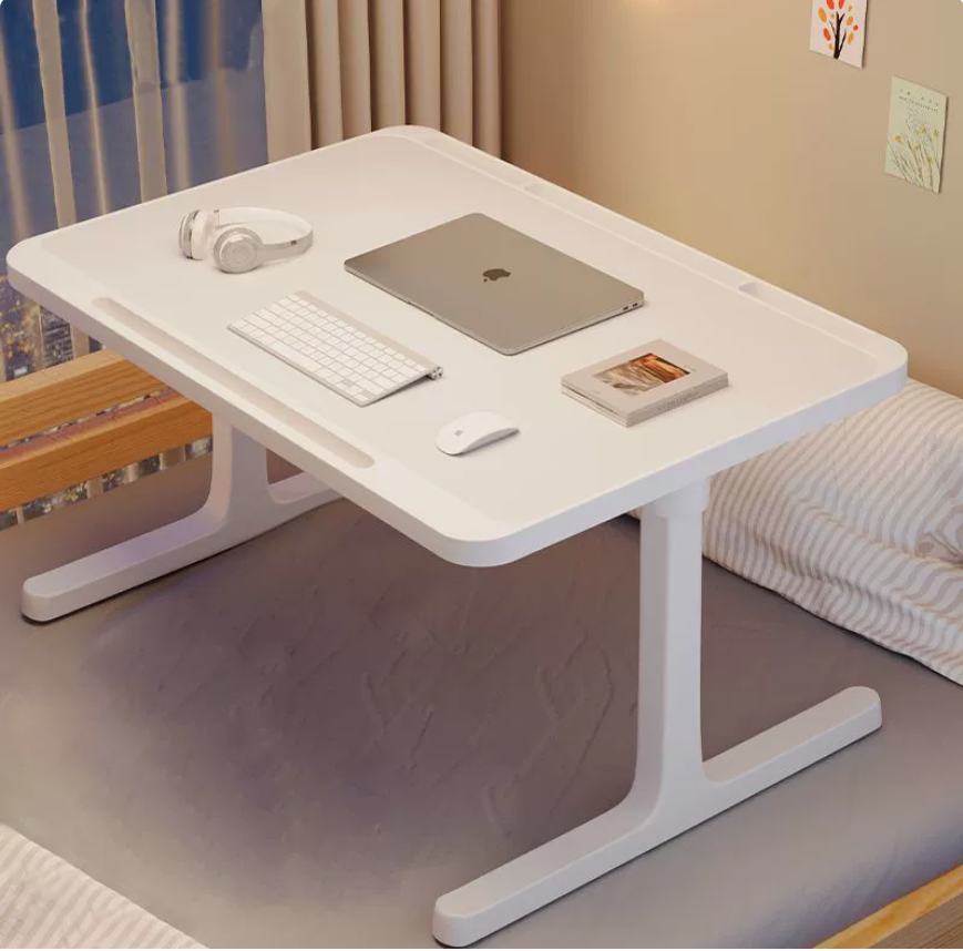 Bed computer desk, study desk, foldable computer desk, study desk, dormitory student writing desk, home bedroom lazy desk Item Picture