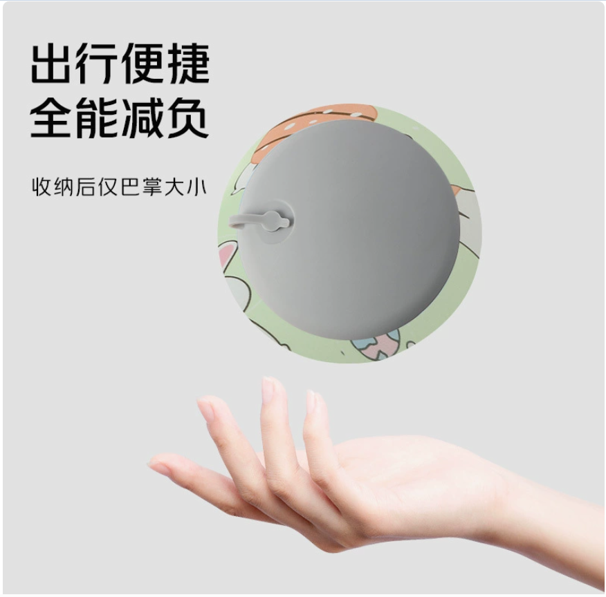 Ice Silk inflatable pillow, portable travel inflatable pillow, outdoor camping storage inflatable square pillow, office backrest Application Scenario