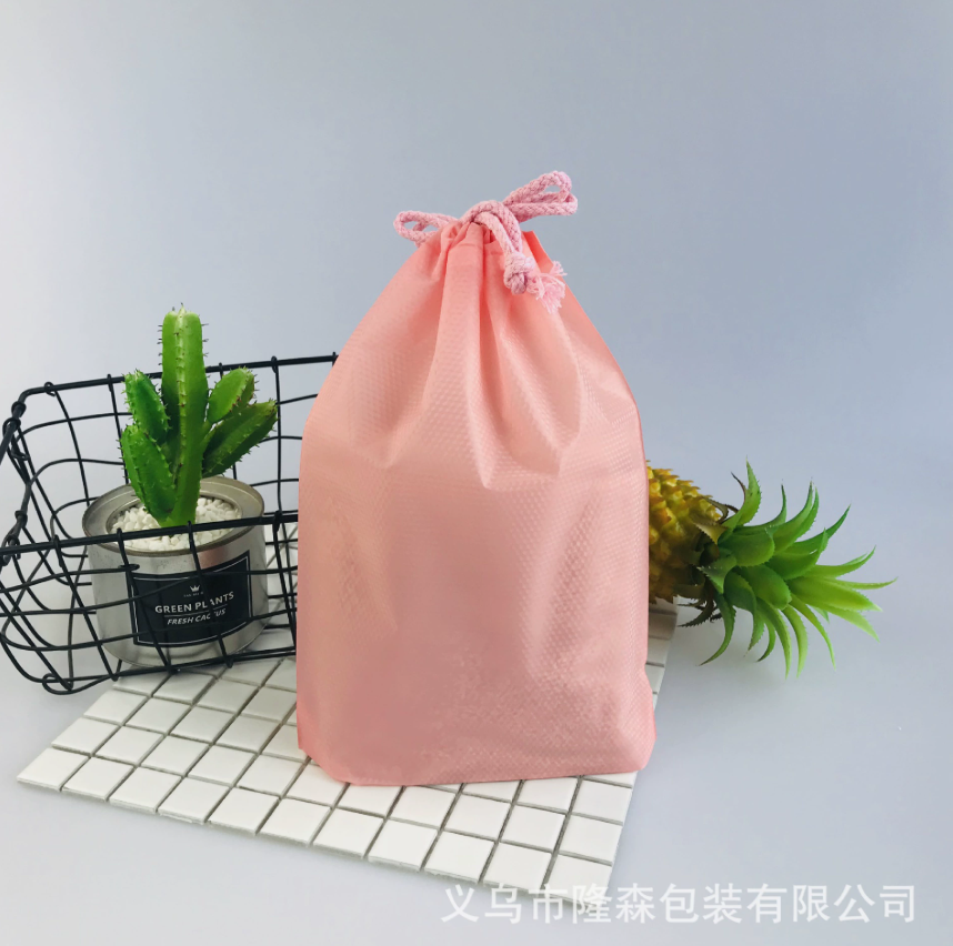 Colored cloth bags, colorful drawstring drawstring bags, gift packaging cloth bags details Picture
