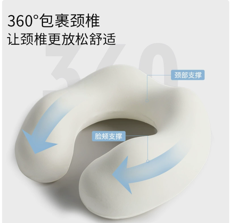 Estilo de niños u almohada pequeña almohada de cuello de espuma de memoria para viajar fuera de la almohada de cuello de almacenamiento almohada de cuello de recuperación lenta almohada de avión al por mayor Application Scenario