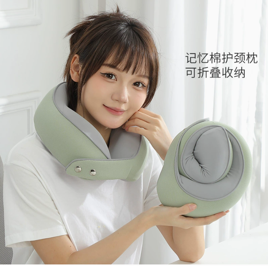 u型枕/枕头/记忆枕/艾草护颈枕/睡眠仪助眠产品图